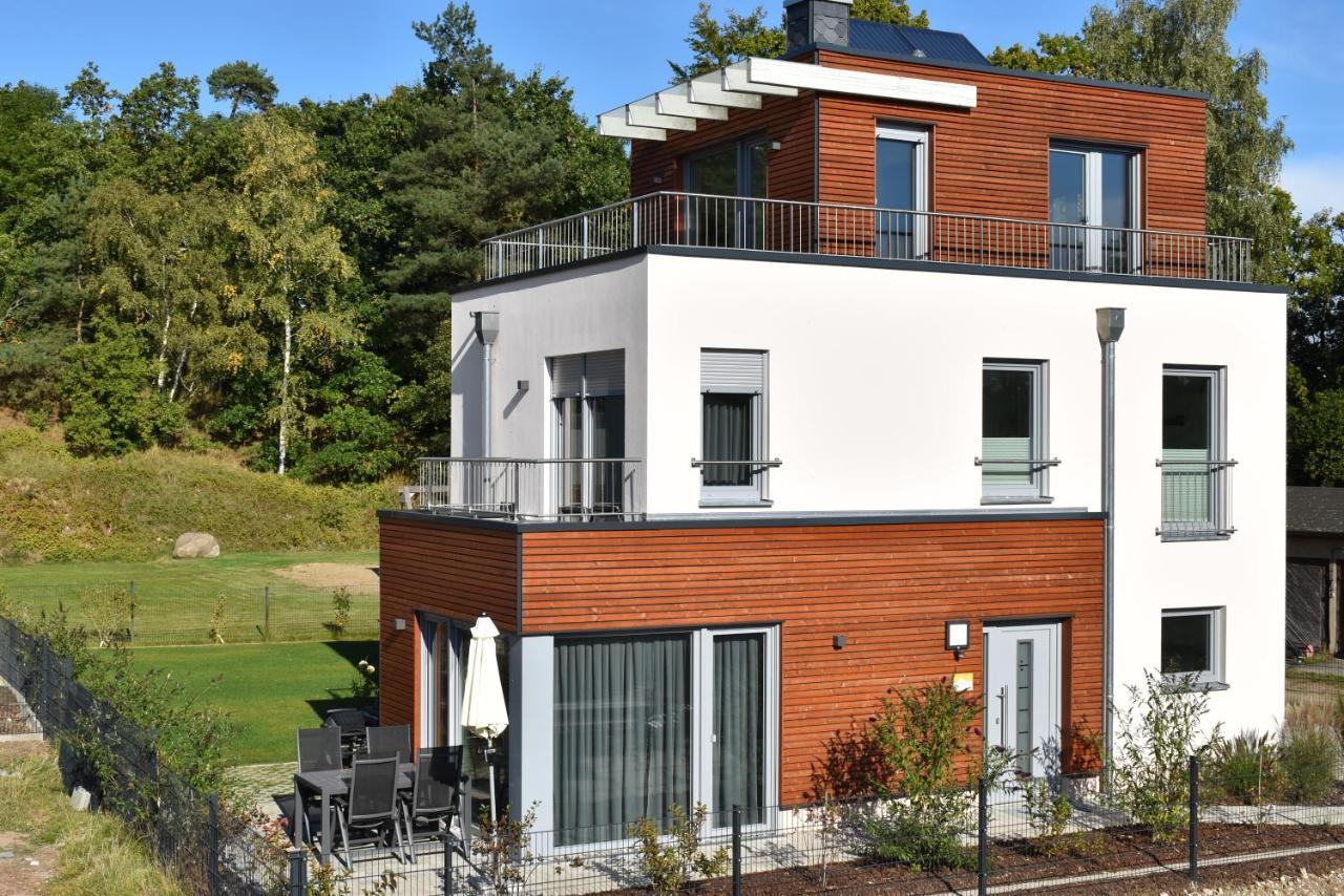 Ferienhaus-See-Sauna-Kamin-Hund Mit E-Ladestation Krakow am See Extérieur photo